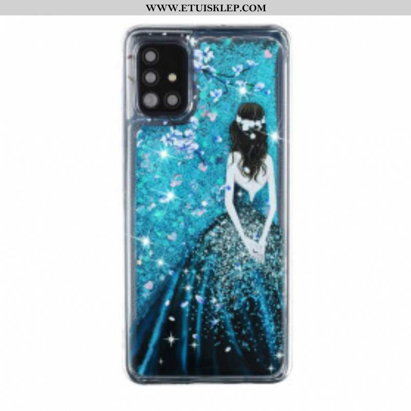 Etui do Samsung Galaxy A52 4G / A52 5G / A52s 5G Kobieta Cekiny